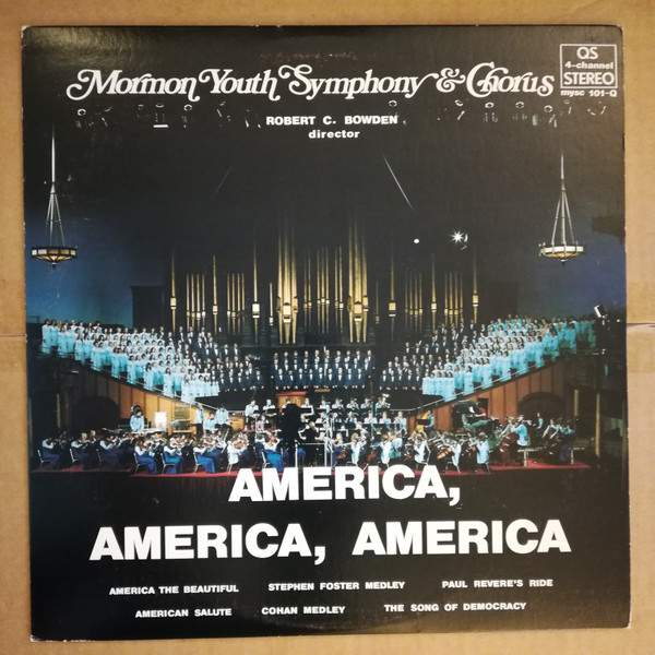 Mormon Youth Symphony and Chorus album cover where Chanté's parents met